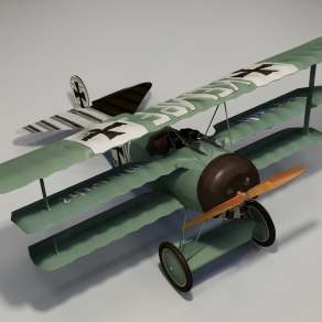 现代飞机3D模型下载